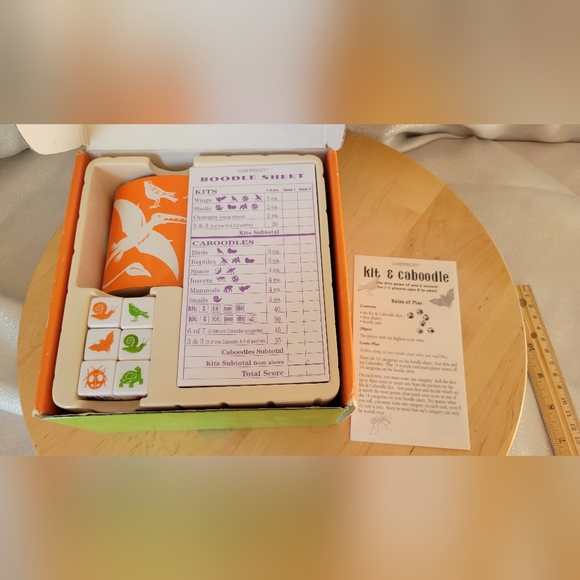 New Open Box Kit & Caboodle  Similar to Yahtzee Dice Family Game Kids Holiday - Picture 2 of 16